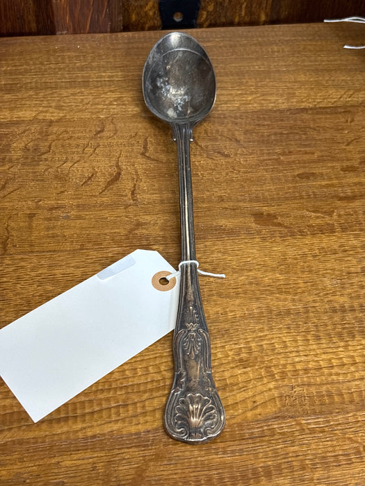 LARGE SILVER PLATE SERVING SPOON