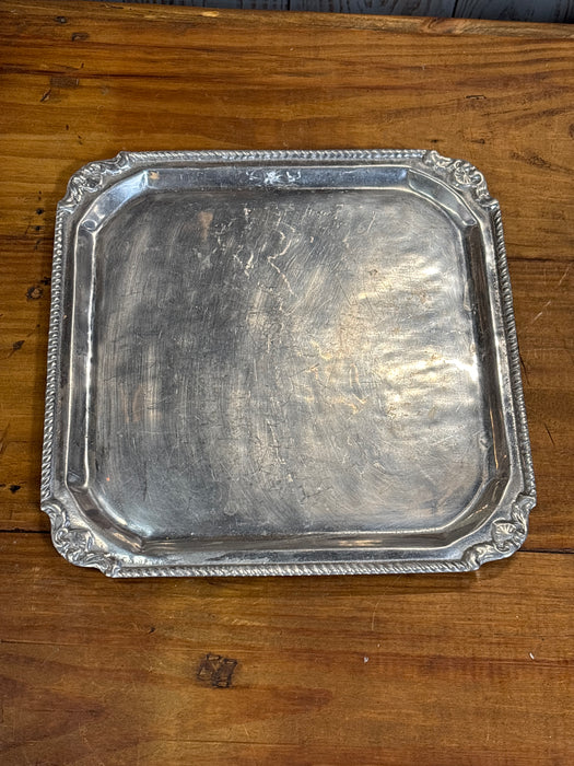 SQUARE ALUMINUM TRAY