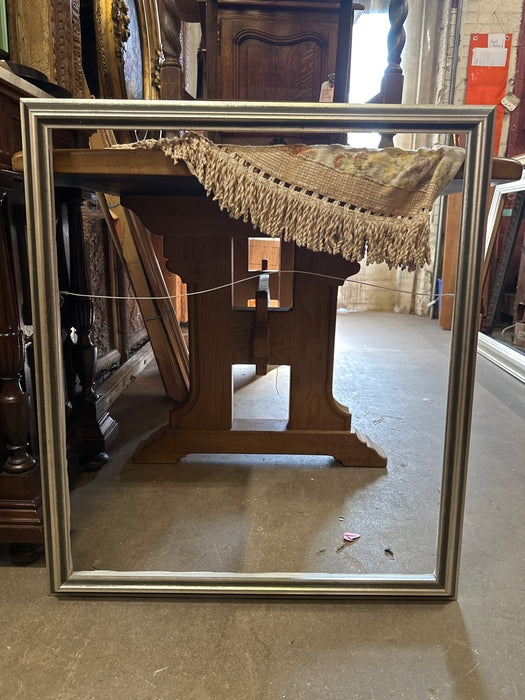 BLACK AND SILVER WOOD FRAME