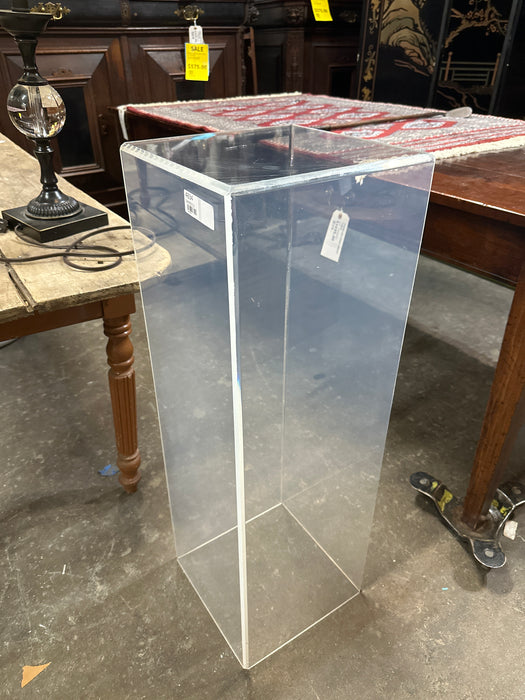 MID CENTURY MODERN ACRYLIC PEDESTAL