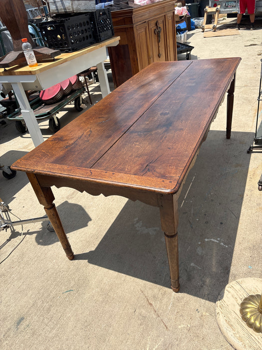 18TH CENTURY FRENCH PEGGED PASTRY TABLE