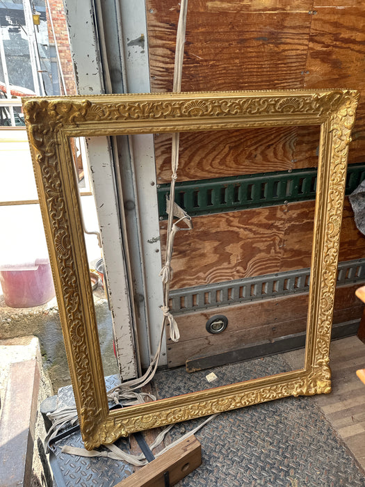 LARGE GILT WOOD FRAME