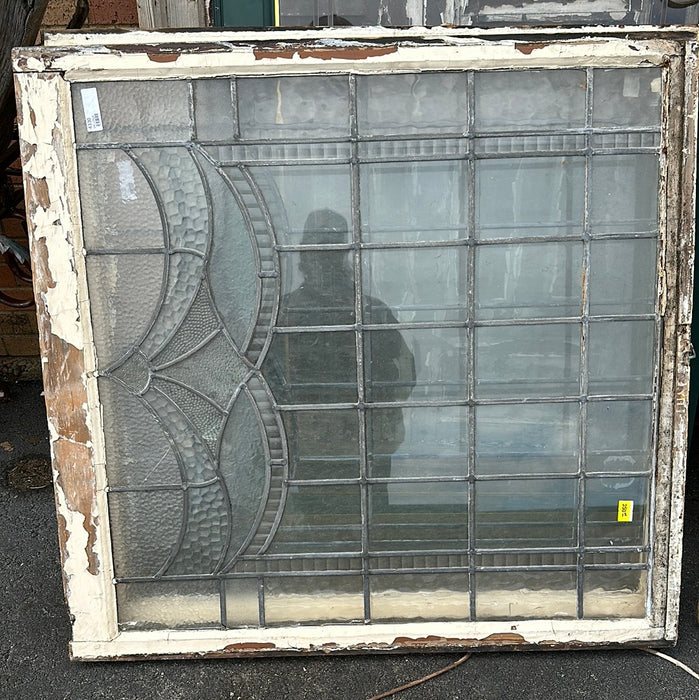LARGE CLEAR GLASS WINDOW AS FOUND