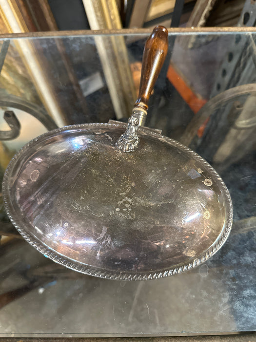 SILVER PLATE SILENT BUTLER