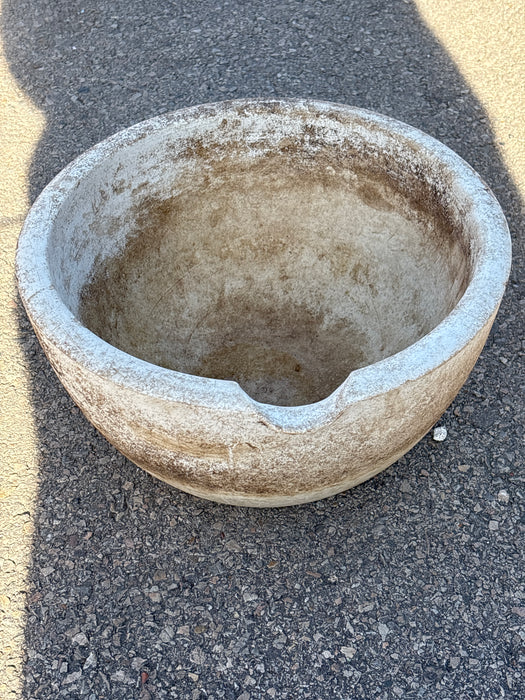 MARBLE PLANTER BOWL
