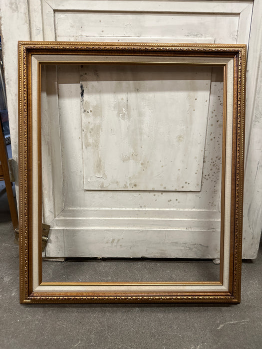 GOLD WITH IVORY FRAME