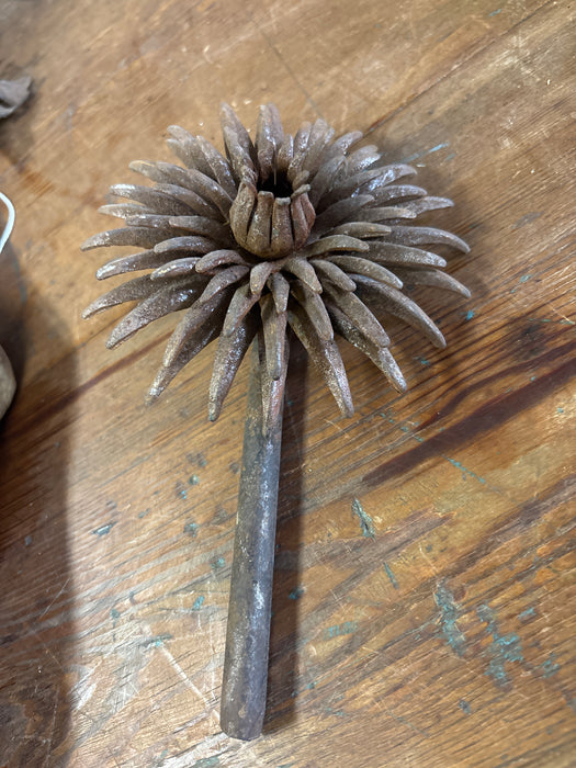 CAST IRON FLOWER
