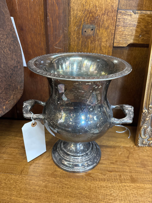 LARGE SILVER PLATE CHAMPAGNE BUCKET