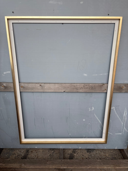 LARGE THIN MODERN GOLD FRAME