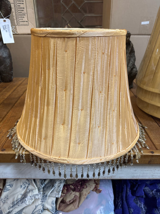 LARGE PEACH SHADE WITH TASSELS 1 OF 4