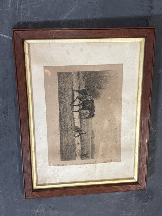 PAIR OF EQUESTRIENNE HORSE ENGRAVINGS