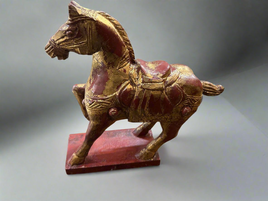 CARVED TANG HORSE