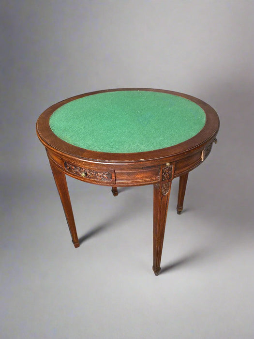 ROUND GAME BOUILLOTTE TABLE