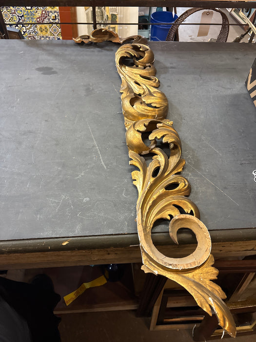 LARGE FOLIATE GOLD FRAGMENT