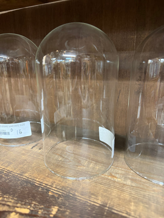 SMALL GLASS DOME