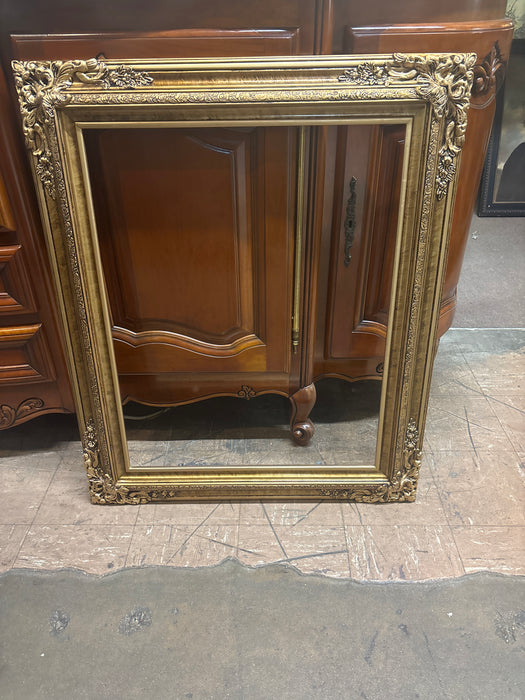 LARGE ORNATE GILT FRAME 22”W 28”L