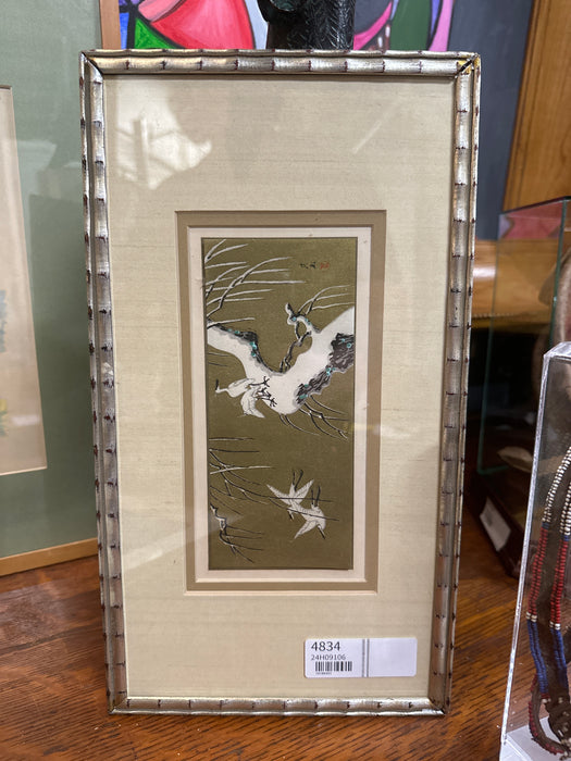 JAPANESE CRANE PRINT