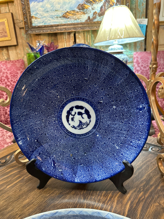 BLUE AND WHITE IMARI 14" CHARGER