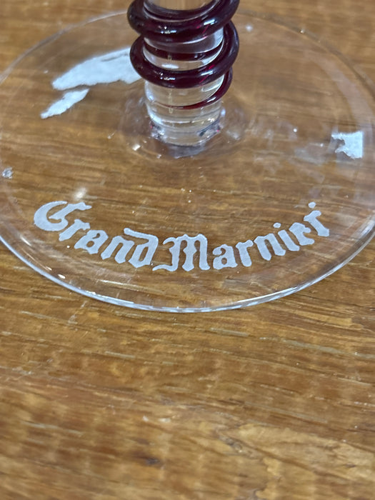 RED ART GLASS MARGARITA