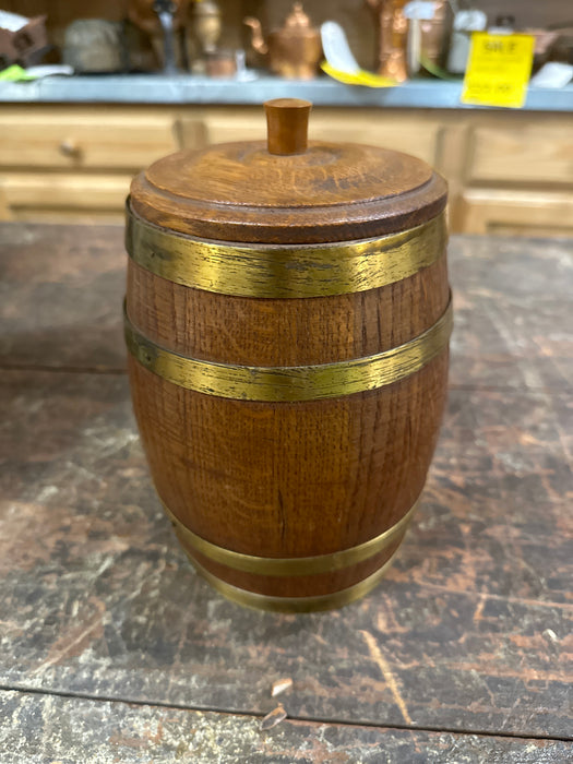 OAK BARREL CANNISTER