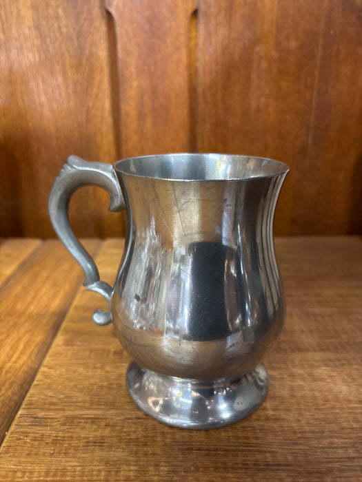 SHAPELY PEWTER TANKARD