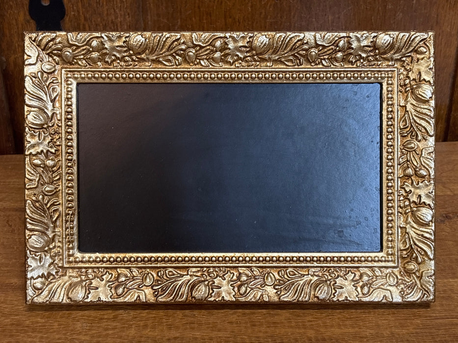 SMALL GOLD TABLE TOP FRAME