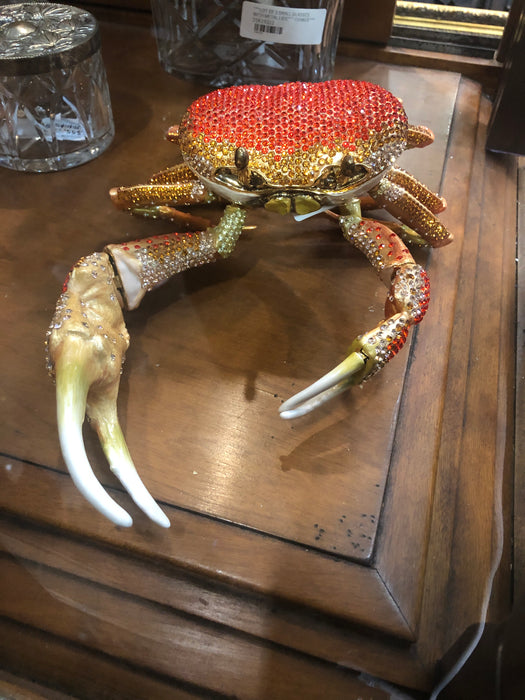 JEWELED CEIL SNOW CRAB BOX