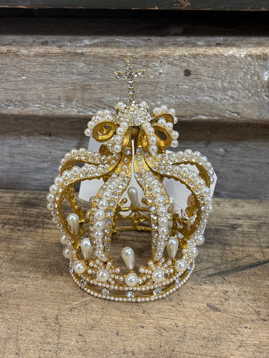 SMALL CROWN WITH PEARLS