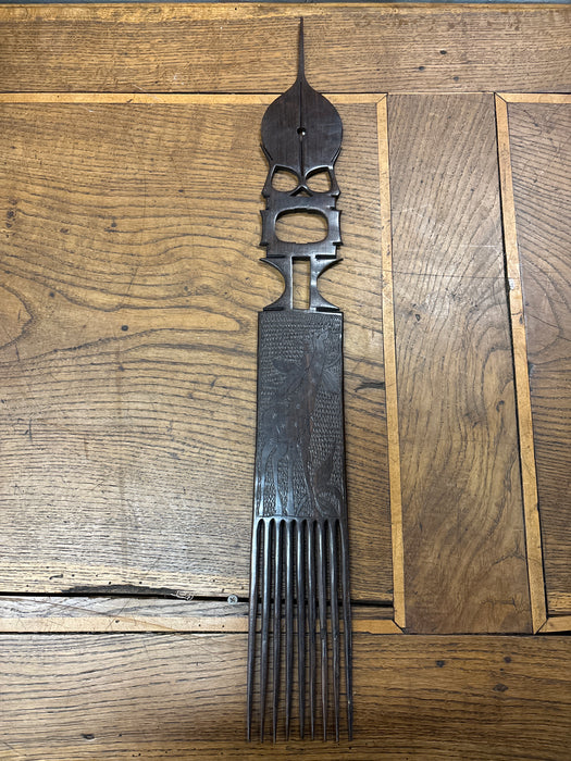 EXOTIC AFRICAN HARDWOOD COMB