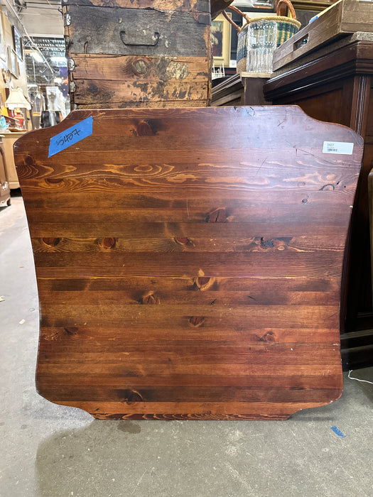 DARK PINE TABLE TOP OR WOOD PANEL