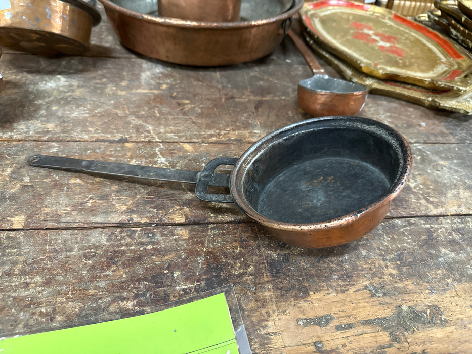 SMALL COPPER SAUTEE PAN