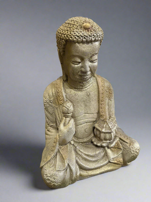 GOLD CONCRETE BUDDHA