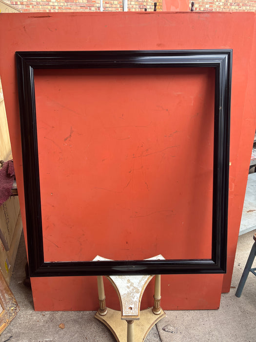 LARGE BLACK CONCAVE FRAME
