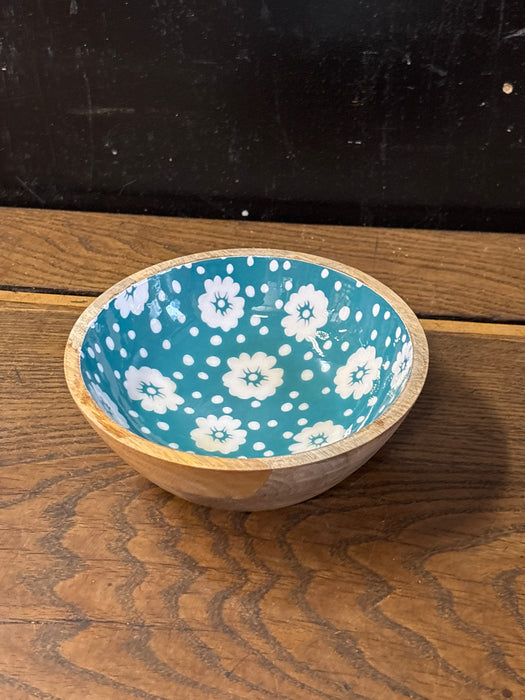 SET OF 6 PIONEER WOMAN WOOD BOWL