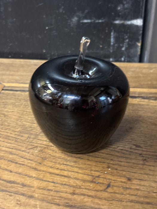 PURPLE ART GLASS APPLE