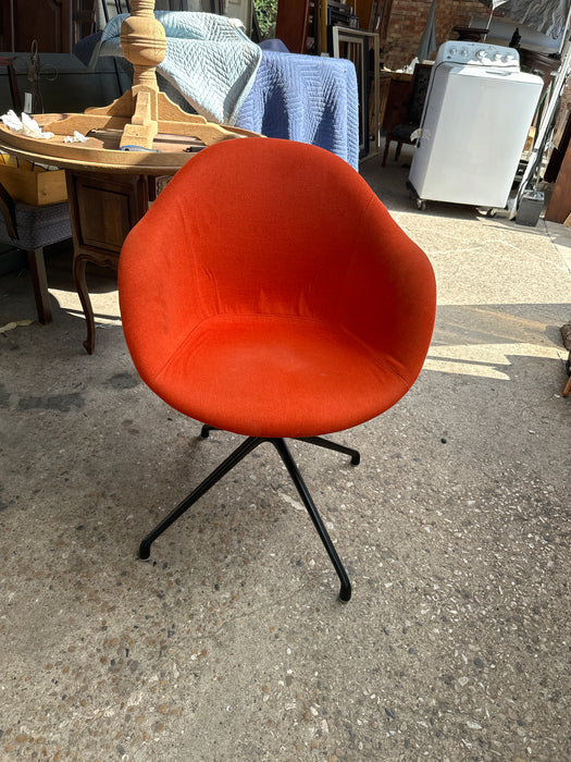 ORANGE SWIVEL DESK CHAIRS