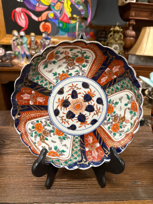 IMARI STYLE PLATE