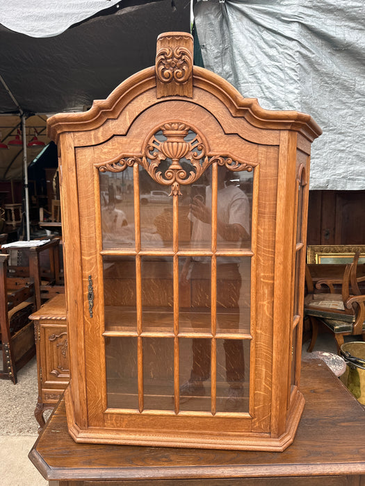 LARGE LOUIS XV WALL CABINET