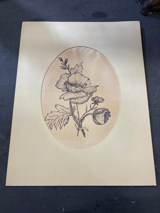 FLORAL DRAWING