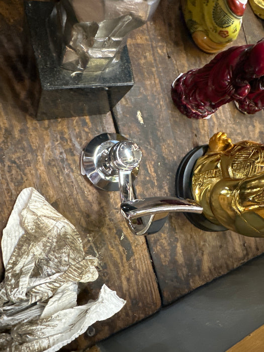 SILVER PLATE DRAWER KNOB