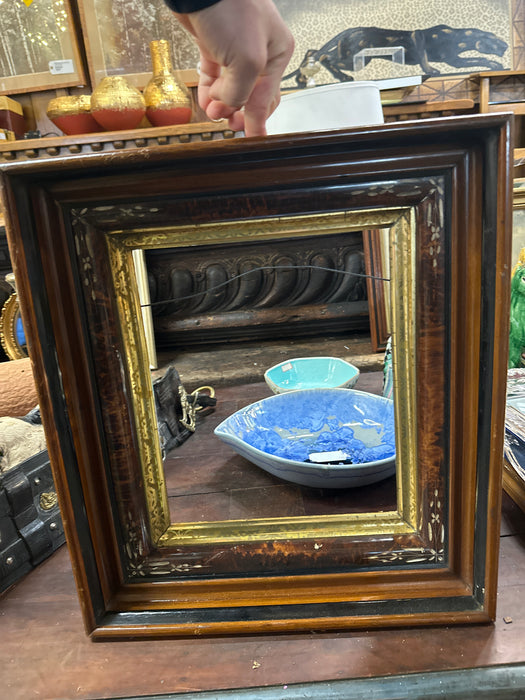 WALNUT FRAME WITH GOLD FILET 10 X 12