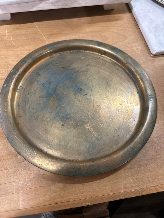 LARGE BRASS PLATE
