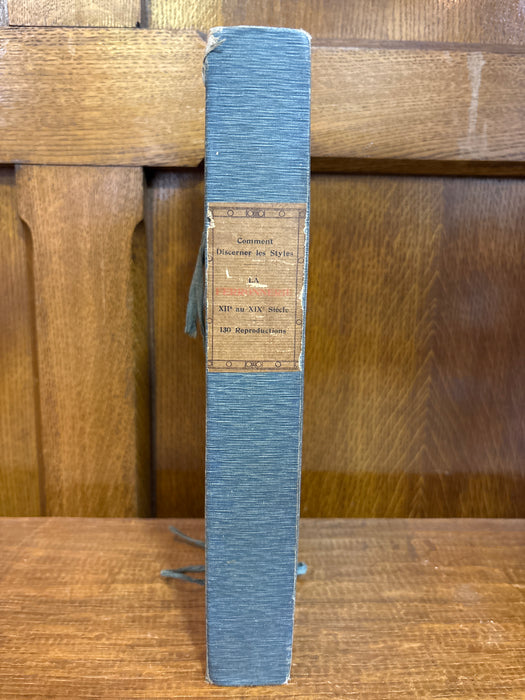 FRENCH BLUE BLACKSMITHING BOOK "LA FERRONNERIE"
