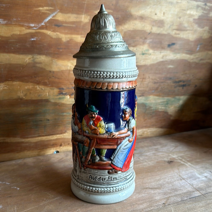 GERMAN LIDDED STEIN