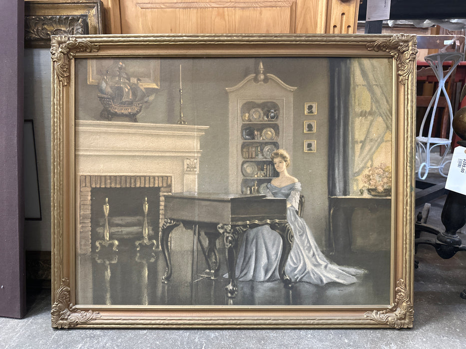FRAMED PRINT "SONG OF LOVE"