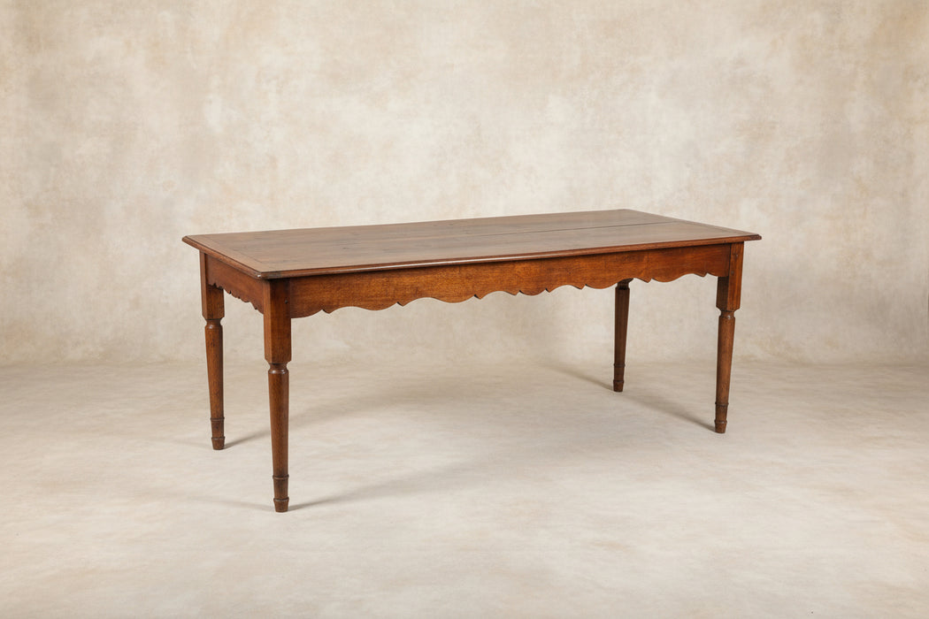 18TH CENTURY FRENCH PEGGED PASTRY TABLE