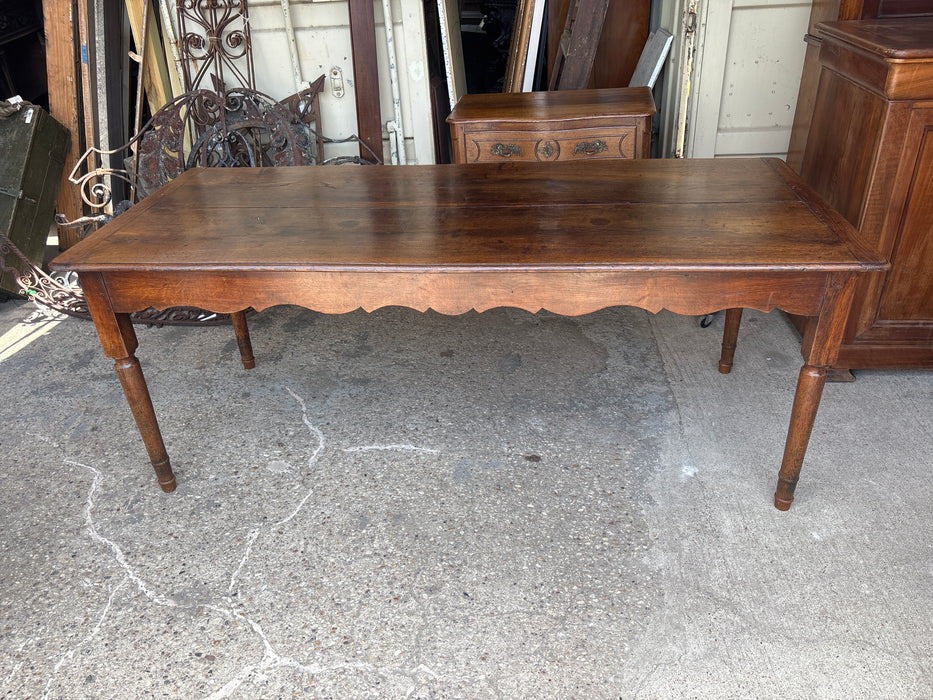 18TH CENTURY FRENCH PEGGED PASTRY TABLE