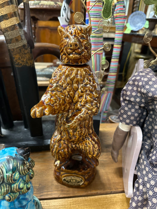 BEAR DECANTER