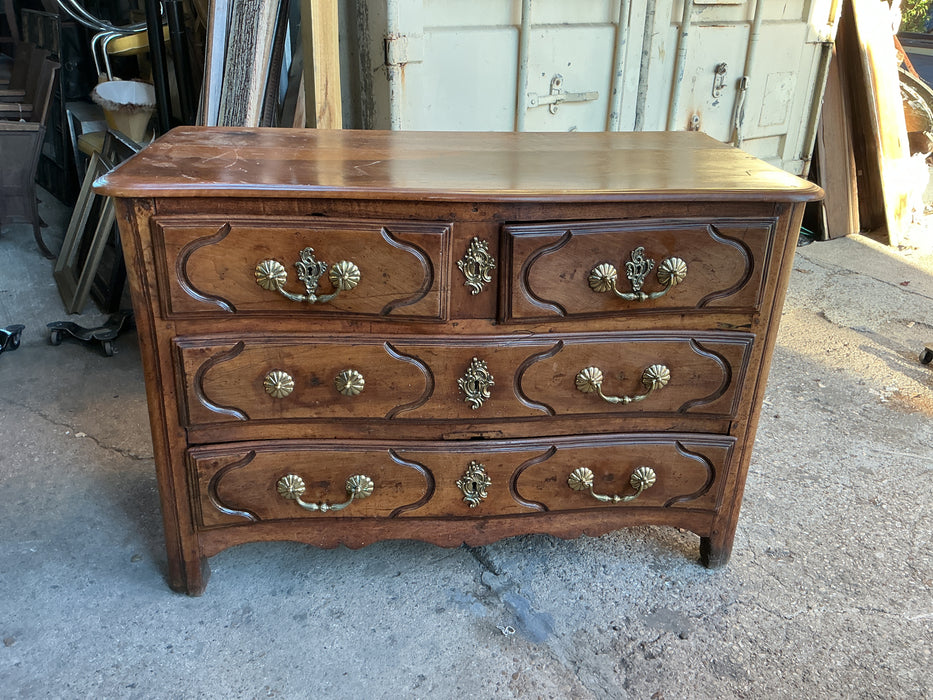 EARLY LOUIS XV 4 DRAWER CHEST