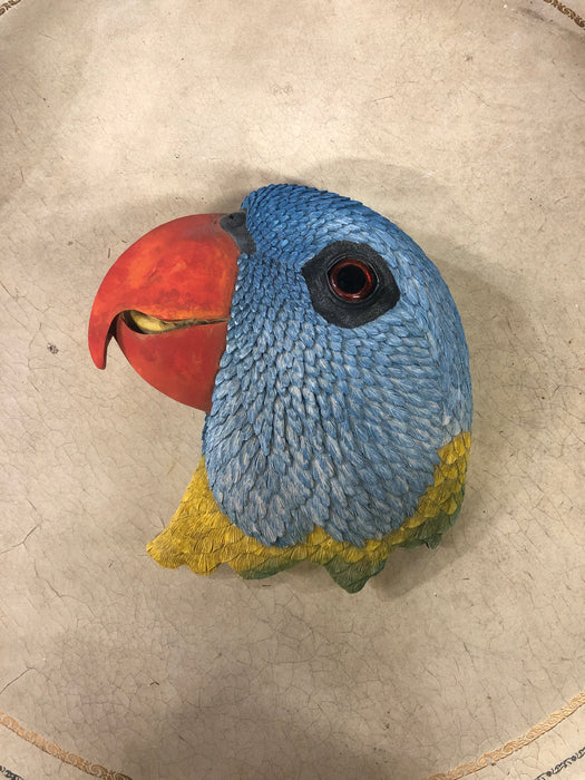 RESIN PARROT HEAD